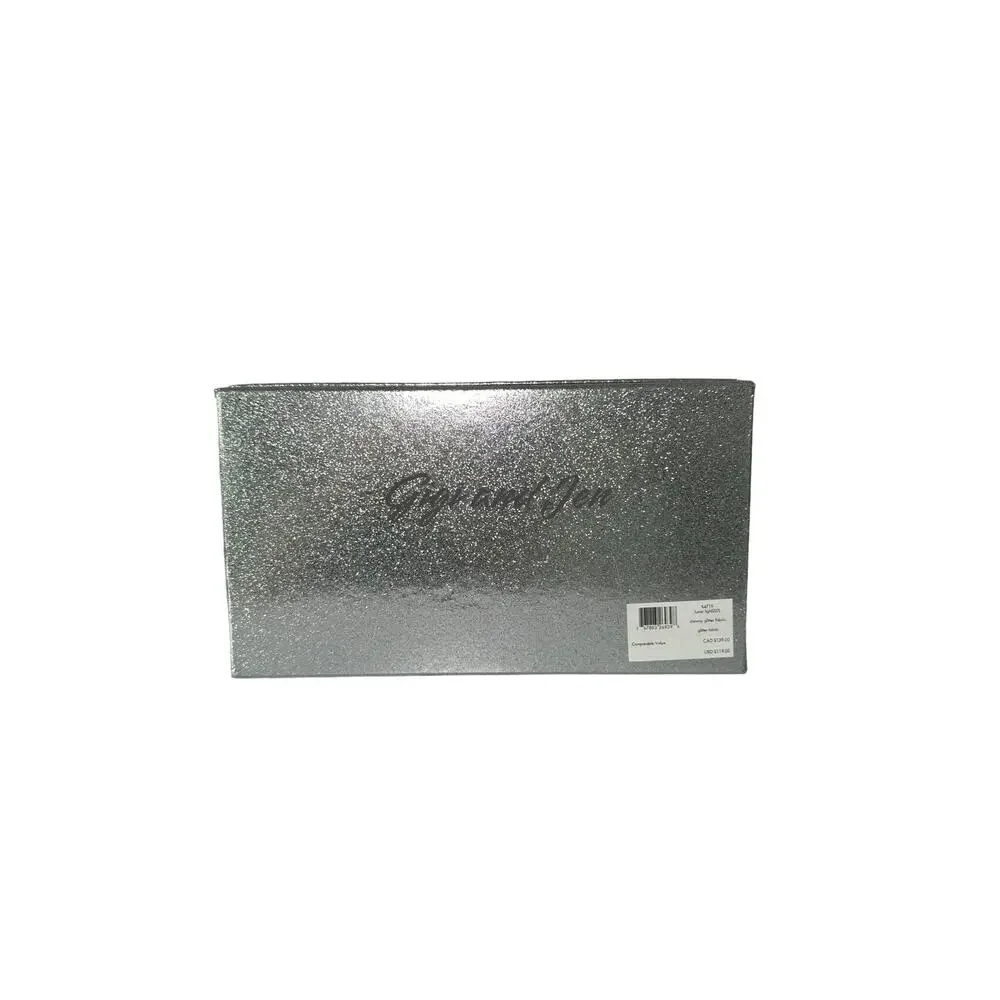 Kate Spade Shimmy Cardholder Silver Glitter New